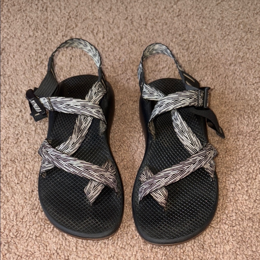 Stylish Black and White Women's Chaco’s
